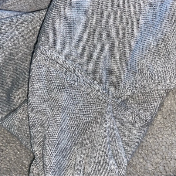 Zara Heathered Light Grey Open Cardigan - Picture 4 of 7